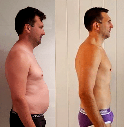 josh weight loss